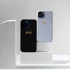 Personalized iPhone 13 Pro Max Leather Case
