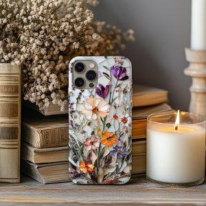 Wildflower Mosaic MagSafe iPhone Case